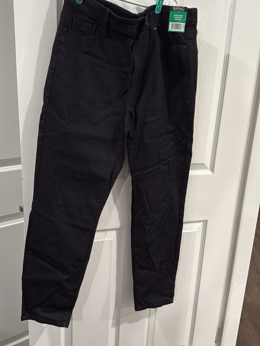 Buffalo David Bitton Black Slim Chinos